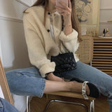 Long Sleeve Button Knitted Cardigan Sweater