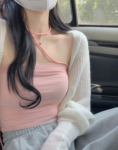 Sexy Hanging Sling Camisole Crop Tops